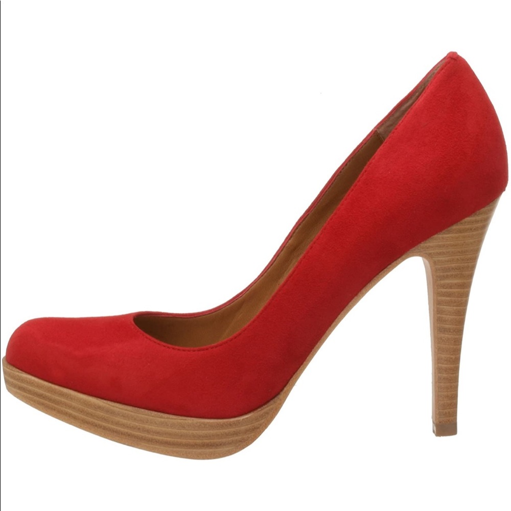 Steven By Steve Madden Red Lemore Heels